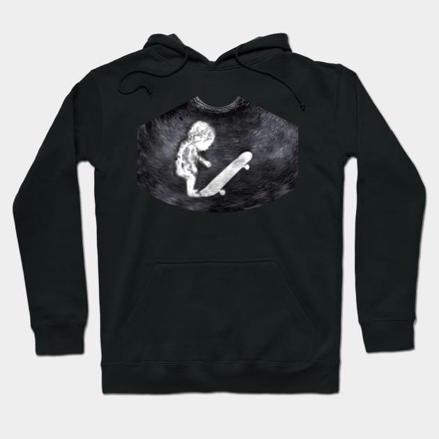 Born to Skate Hoodie by Uwantmytees